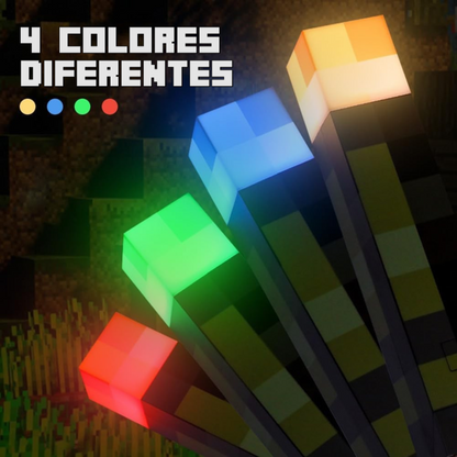 Lámpara Antorcha Mesa/Pared